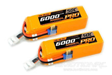 Load image into Gallery viewer, Admiral Pro 6000mAh 5S 18.5V 50C LiPo Battery with EC5 Connector Multi-Pack (2 Batteries) ADM6024-014
