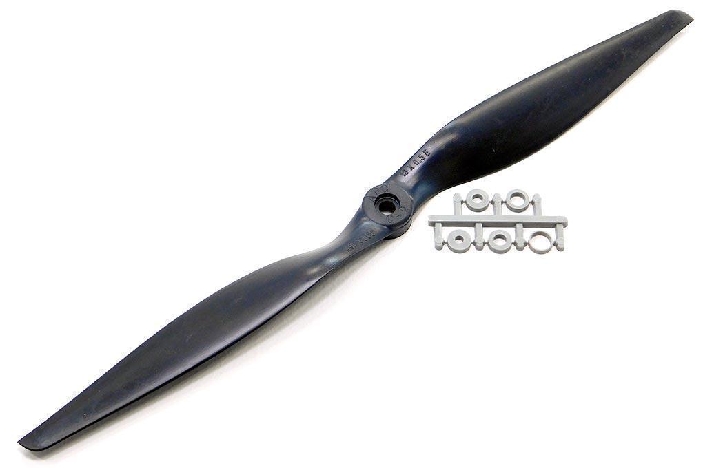 APC 13x6.5 Thin Electric Propeller - Black LPB13065E