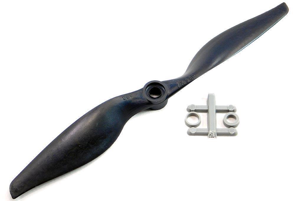 APC 7x5 Thin Electric Pusher Propeller - Black LPB07050EP