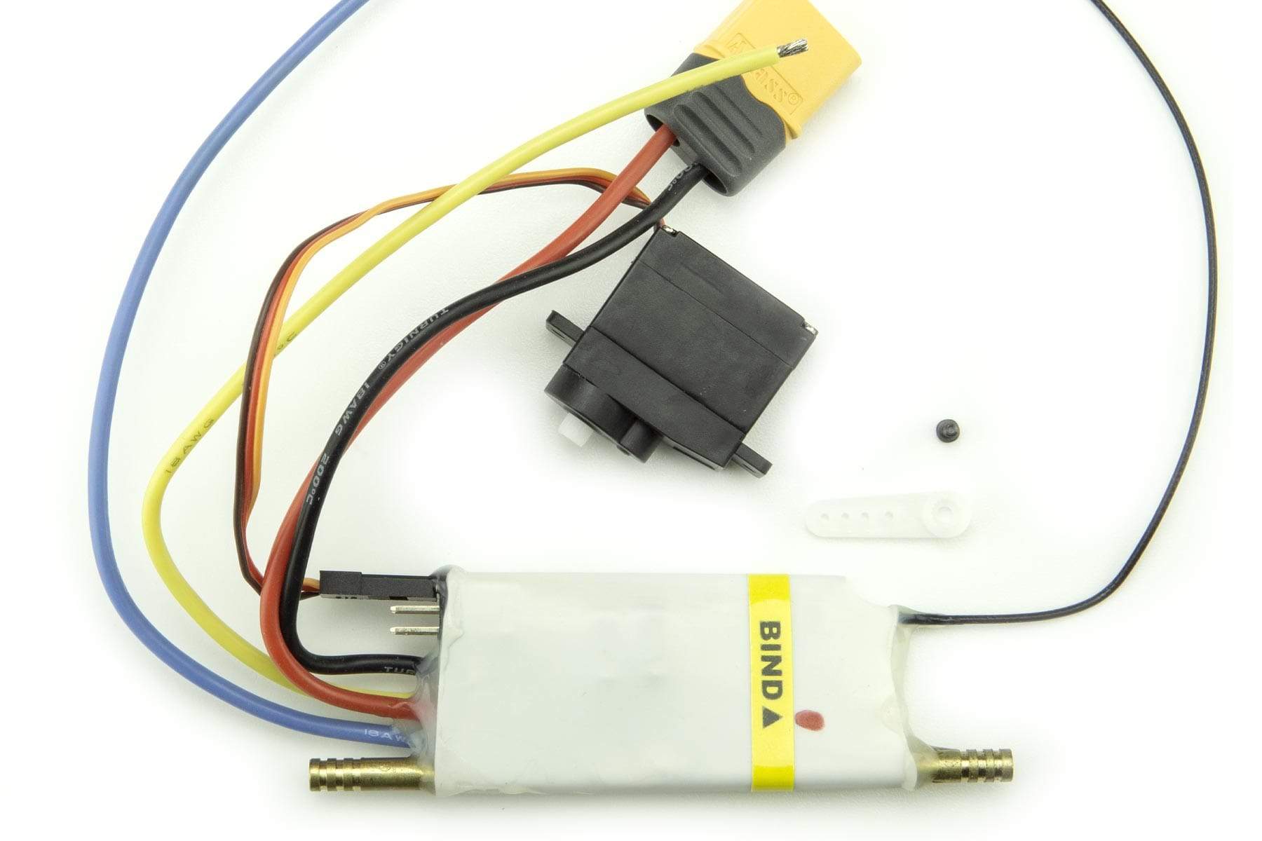 Bancroft 2.4 GHz Rx / ESC / Servo Set with T-Connector (Li-ion Version) BNC6004-002