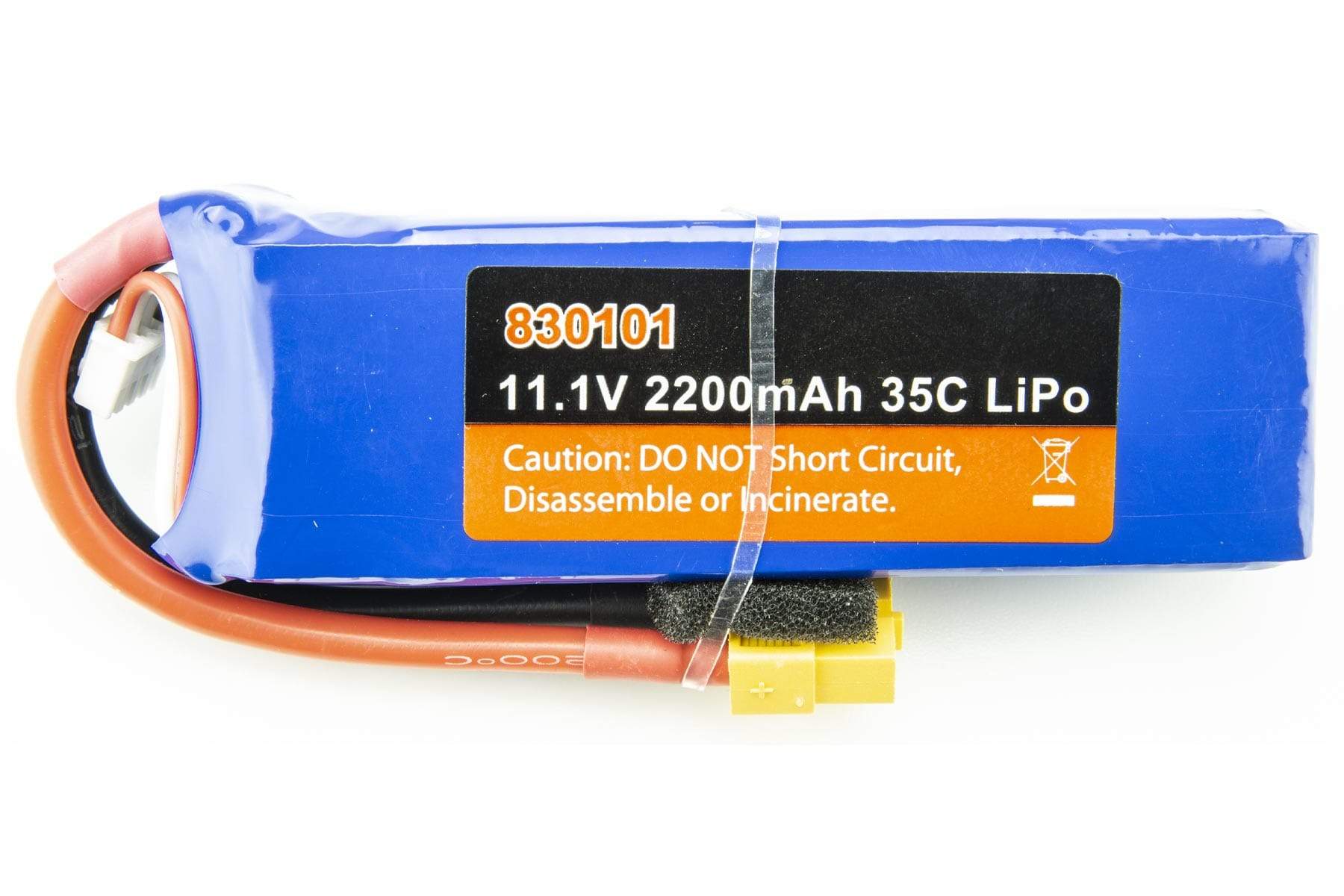 Bancroft 2200mAh 11.1V 35C LiPo Battery with XT60 Connector BNC6024-005