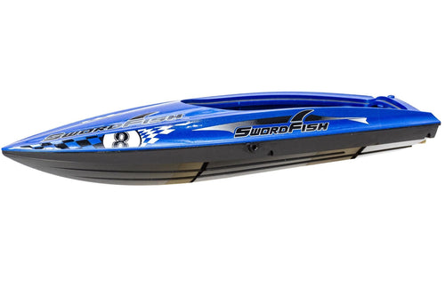 Bancroft 430mm Swordfish Mini Blue Racing Boat Hull BNC1012-101