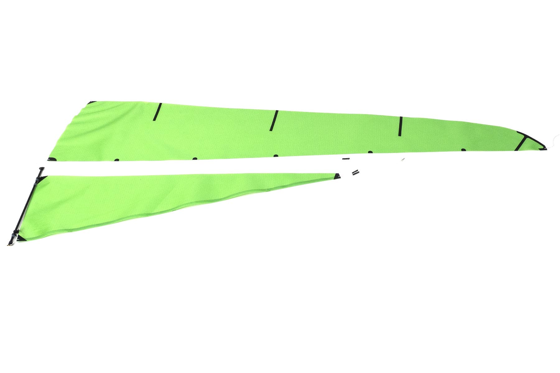 Bancroft 650mm RG65 Quickfire Green Racing Sailboat Complete Sail Set Type A BNC1013-110