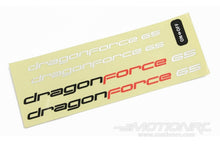Lade das Bild in den Galerie-Viewer, Bancroft 655mm DragonForce 65 V6 Hull Decal Sticker Set BNC1048-137

