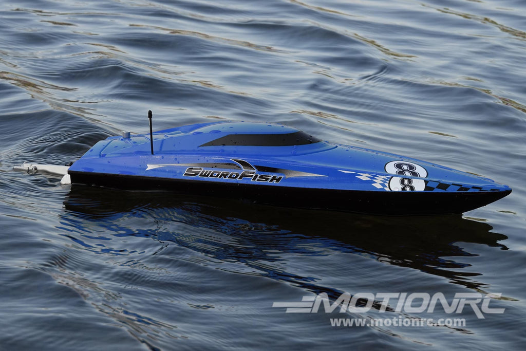Bancroft Swordfish Deep V Blue 675mm (26.5") Racing Boat – RTR BNC1011-003
