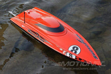 Load image into Gallery viewer, Bancroft Swordfish Deep V Red 675mm (26.5&quot;) Racing Boat - RTR
