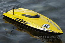 Lade das Bild in den Galerie-Viewer, Bancroft Swordfish Deep V Yellow 675mm (26.5&quot;) Racing Boat - RTR
