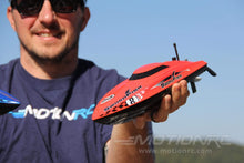 Load image into Gallery viewer, Bancroft Swordfish Mini Red 430mm (17&quot;) Racing Boat - RTR BNC1012-001
