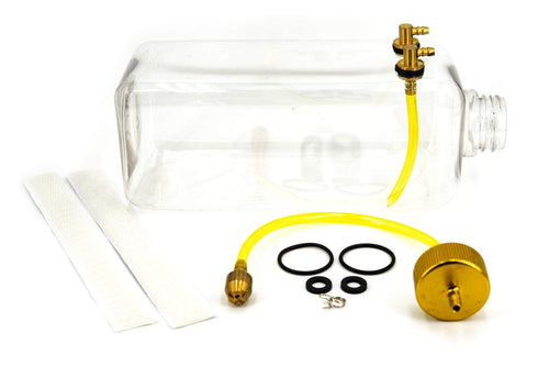 BenchCraft 1000mL (34oz) Transparent Fuel Tank and Aluminum Fitting Set BCT5031-040