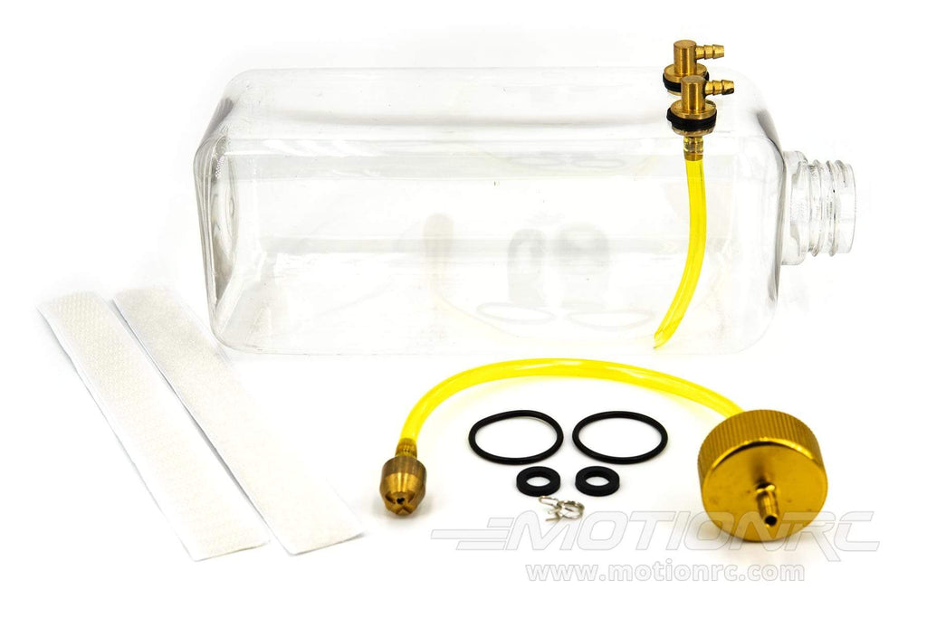 BenchCraft 1000mL (34oz) Transparent Fuel Tank and Aluminum Fitting Set BCT5031-040