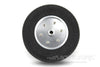 BenchCraft 102mm (4") x 26mm Solid Rubber Wheel w/ Aluminum Hub for 6mm Axle BCT5016-042