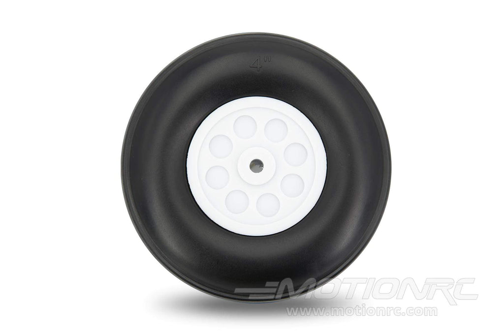 BenchCraft 102mm (4") x 28mm Treaded Foam PU Wheel for 5mm Axle BCT5016-065