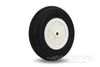 BenchCraft 102mm (4") x 31mm Treaded Ultra Lightweight Rubber PU Wheel for 5.1mm Axle BCT5016-082