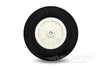 BenchCraft 102mm (4") x 31mm Treaded Ultra Lightweight Rubber PU Wheel for 5.1mm Axle BCT5016-082
