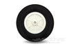 BenchCraft 102mm (4") x 31mm Treaded Ultra Lightweight Rubber PU Wheel for 5.1mm Axle BCT5016-082