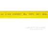 BenchCraft 10mm Heat Shrink Tubing - Yellow (1 Meter) BCT5075-038