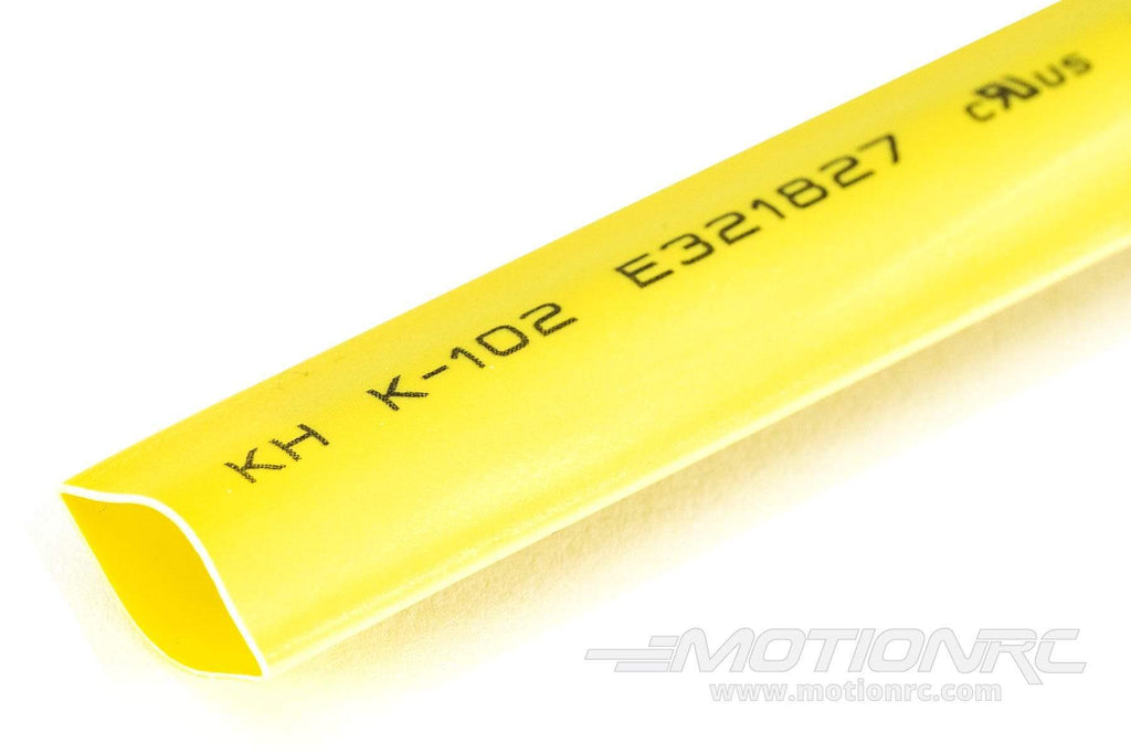 BenchCraft 10mm Heat Shrink Tubing - Yellow (1 Meter) BCT5075-038