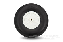 Load image into Gallery viewer, BenchCraft 114mm (4.5&quot;) x 35mm Treaded Ultra Lightweight Rubber PU Wheel for 5.1mm Axle BCT5016-083
