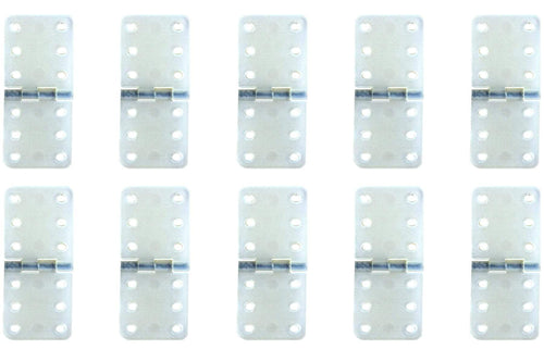 BenchCraft 11mm x 28mm Nylon Pinned Hinges - White (10 Pack) BCT5044-015