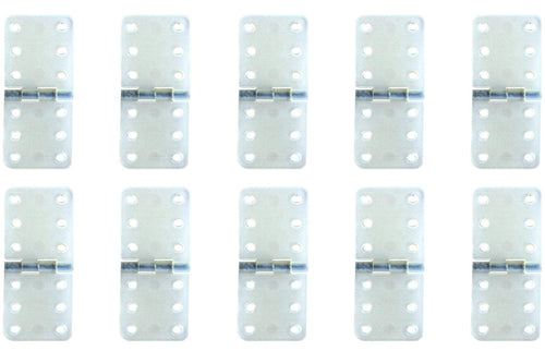 BenchCraft 11mm x 28mm Nylon Pinned Hinges - White (10 Pack) BCT5044-015