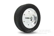 Load image into Gallery viewer, BenchCraft 127mm (5&quot;) x 43mm Solid Rubber Wheel w/ Aluminum Hub for 6mm Axle BCT5016-043
