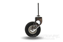 Load image into Gallery viewer, BenchCraft 138mm Carbon Fiber Tail Landing Gear Assembly w/ 30mm Wheel BCT5047-007
