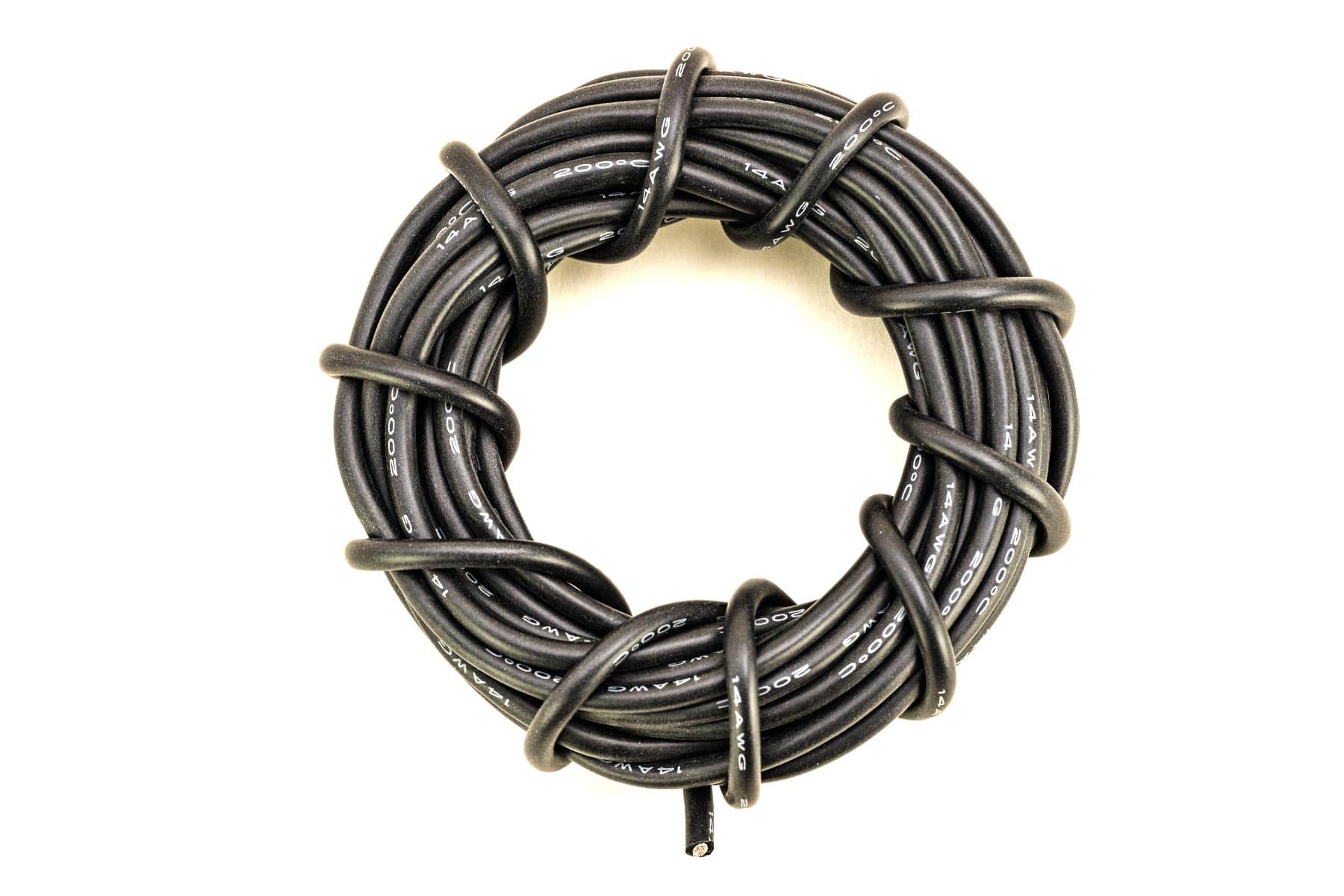 BenchCraft 14 Gauge Silicone Wire - Black (5 Meters) BCT5003-042
