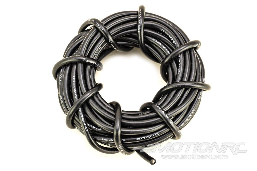 BenchCraft 16 Gauge Silicone Wire - Black (5 Meters) BCT5003-046