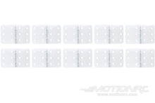 Load image into Gallery viewer, BenchCraft 16mm x 28mm Nylon Pinned Hinges - White (10 Pack) BCT5044-012

