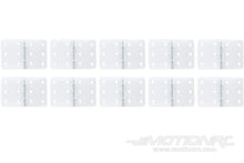 Lade das Bild in den Galerie-Viewer, BenchCraft 16mm x 28mm Nylon Pinned Hinges - White (10 Pack) BCT5044-012
