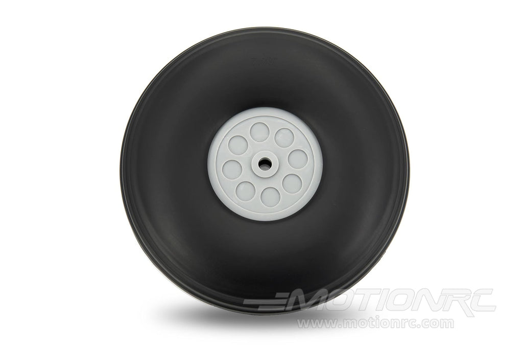 BenchCraft 179mm (7") x 57mm Treaded Foam PU Wheel for 8mm Axle BCT5016-070
