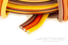 Lade das Bild in den Galerie-Viewer, BenchCraft 20 Gauge Flat Servo Wire - Brown/Red/Orange (5 Meters) BCT5003-016
