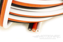 Lade das Bild in den Galerie-Viewer, BenchCraft 20 Gauge Flat Servo Wire - White/Red/Black (5 Meters) BCT5003-010
