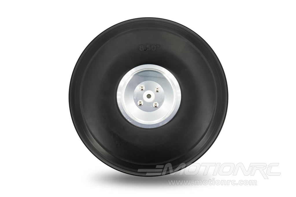 BenchCraft 216mm (8.5") x 65mm Treaded Foam PU Wheel w/ Aluminum Hub for 6mm Axle BCT5016-095