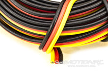 Load image into Gallery viewer, BenchCraft 22 Gauge Flat Servo Wire - Yellow/Red/Black (5 Meters) BCT5003-024

