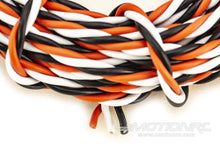 Load image into Gallery viewer, BenchCraft 22 Gauge Twisted Servo Wire - White/Red/Black (5 Meters) BCT5003-006
