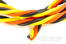 Lade das Bild in den Galerie-Viewer, BenchCraft 22 Gauge Twisted Servo Wire - Yellow/Red/Black (1 Meter) BCT5003-001
