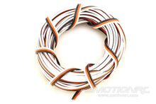 Lade das Bild in den Galerie-Viewer, BenchCraft 26 Gauge Flat Servo Wire - White/Red/Black (5 Meters) BCT5003-014
