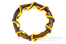 Lade das Bild in den Galerie-Viewer, BenchCraft 26 Gauge Flat Servo Wire - Yellow/Red/Black (1 Meter) BCT5003-025
