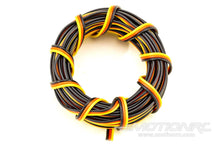 Lade das Bild in den Galerie-Viewer, BenchCraft 26 Gauge Flat Servo Wire - Yellow/Red/Black (5 Meters) BCT5003-026
