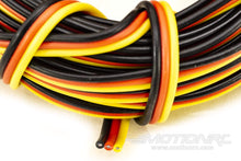 Lade das Bild in den Galerie-Viewer, BenchCraft 26 Gauge Flat Servo Wire - Yellow/Red/Black (5 Meters) BCT5003-026
