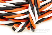 Lade das Bild in den Galerie-Viewer, BenchCraft 26 Gauge Twisted Servo Wire - White/Red/Black (5 Meters) BCT5003-008
