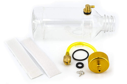 BenchCraft 260mL (9oz) Transparent Fuel Tank and Aluminum Fitting Set BCT5031-037