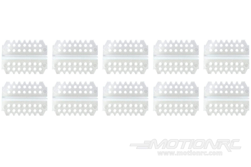 BenchCraft 26mm x 20mm Super Lightweight Hinges - Clear (10 Pack) BCT5044-017