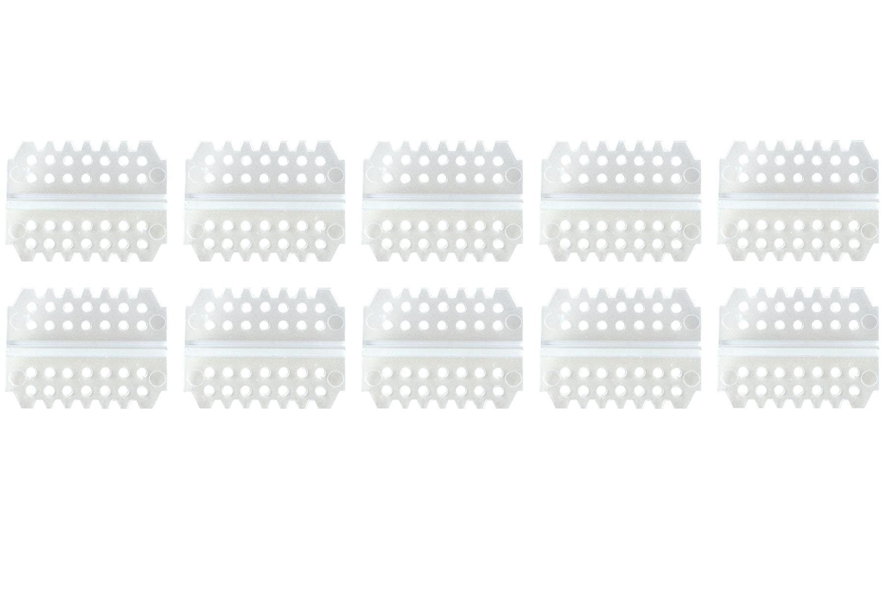 BenchCraft 26mm x 20mm Super Lightweight Hinges - Clear (10 Pack) BCT5044-017