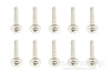 BenchCraft 2mm x 12mm Self-Tapping Washer Head Screws (10 Pack)