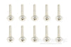 BenchCraft 2mm x 12mm Self-Tapping Washer Head Screws (10 Pack)