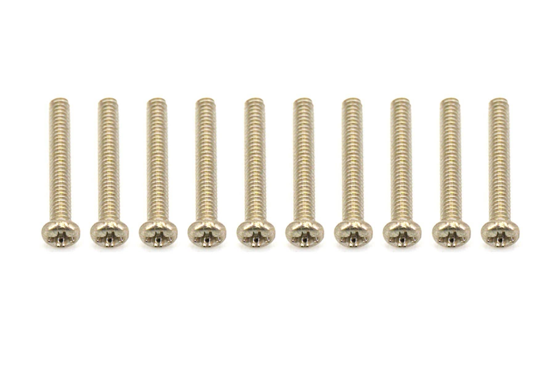 BenchCraft 2mm x 14mm Machine Screws (10 Pack)