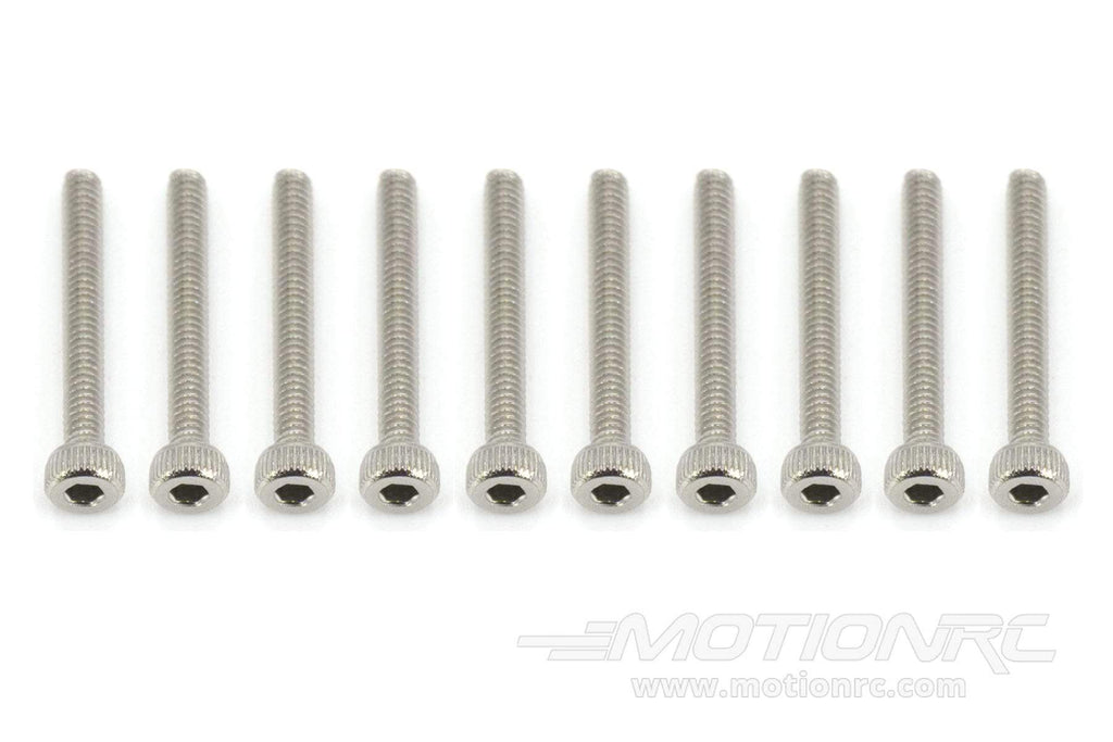 BenchCraft 2mm x 16mm Stainless Steel Machine Hex Screws (10 Pack)