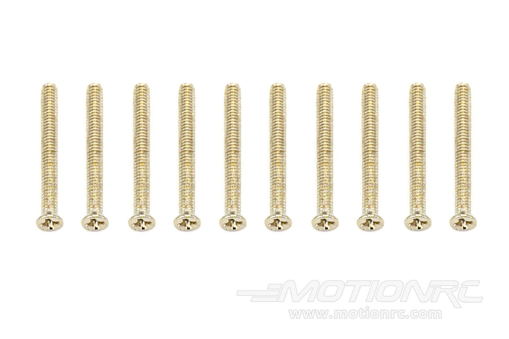 BenchCraft 2mm x 20mm Countersunk Machine Screws (10 Pack)